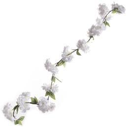 Artificial White Flower Garland