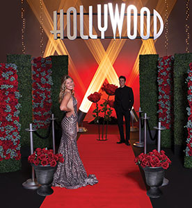 Red Carpet and Roses Complete Theme