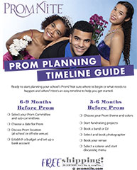 Prom Planning Timeline Guide
