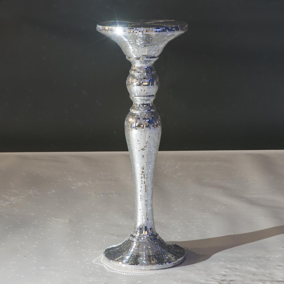 Mirrored Standing Floor Vase Kit Prom Nite