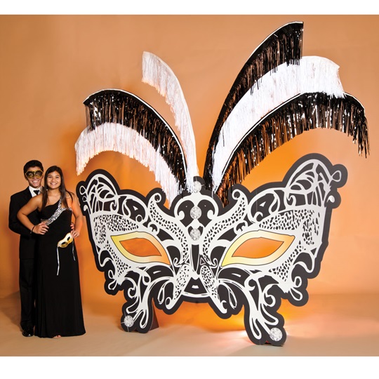 Masquerade Mask Photo Prop Prom Nite
