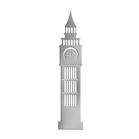 Big Ben Silhouette Silver Big Ben Silhouette Prom Nite