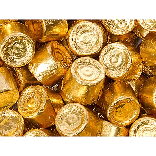 Rolo Chocolate And Caramel Candy Gold Foil Prom Nite