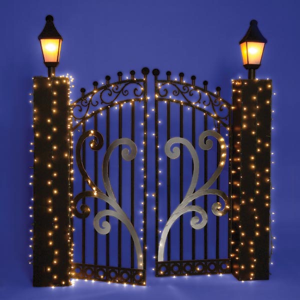 Black Cardboard Gate Prom Nite