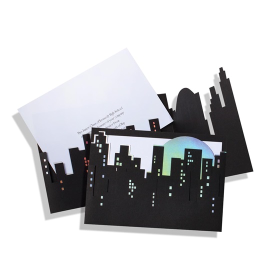 Download City Skyline Invitation Prom Nite