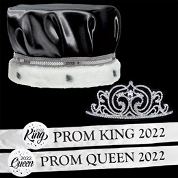 Epitome of Elegance King and Queen Royalty Accessories Set
