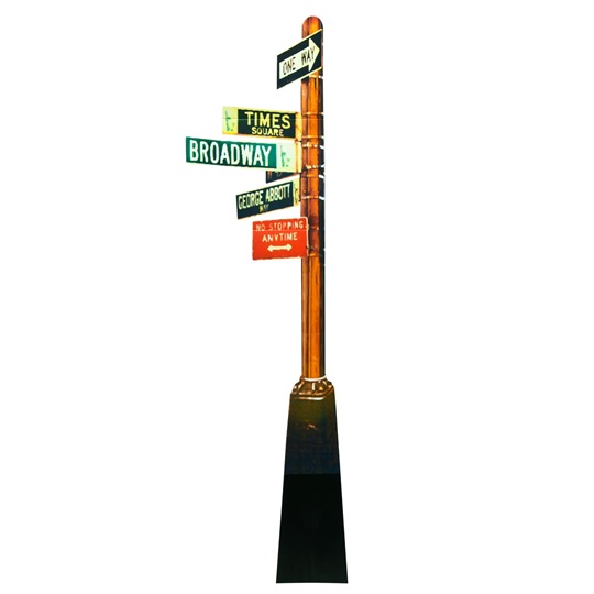 New York State Of Mind Street Sign Kit Prom Nite