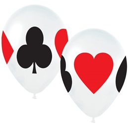 Latex Card Suits Balloons