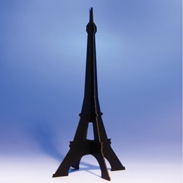 Black Eiffel Tower Centerpiece
