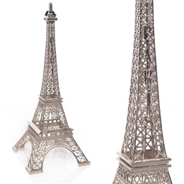 Eiffel Tower Centerpiece - Silver