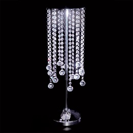 Pedestal Crystal Centerpiece - 24.5 in.