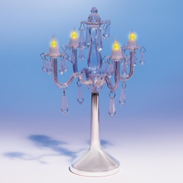 Clear Crystal Chandelier Centerpiece