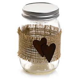 Mason Jar Decorating Kit - Hearts