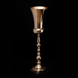 Gold Vase Stand
