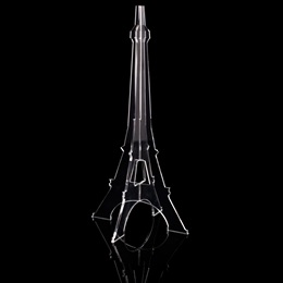 Clear Acrylic Eiffel Tower Centerpiece