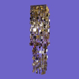 Gold Mosaic Chandelier Kit