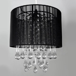 Black Shade Chandelier