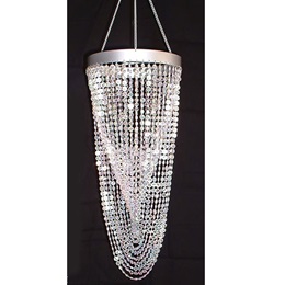 Diamond Shower Chandelier - Clear