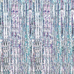 Iridescent Holographic Curtain