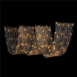 Small Lighted Wave Curtain