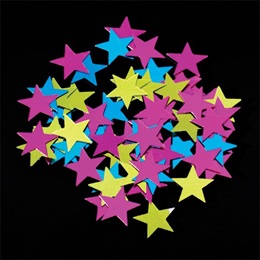 Neon Star Confetti - .5 oz