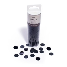 Large Black Confetti Dots