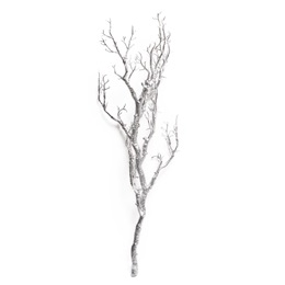 Glitter Manzanita Branch - Silver