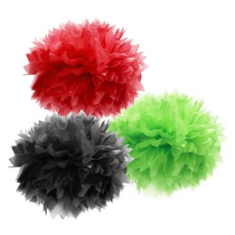 Fluffy Tissue Paper Decorations