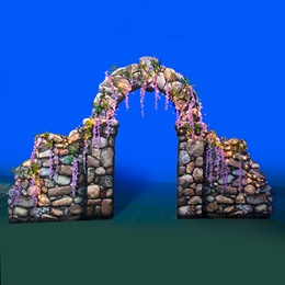 Whispers of Wisteria Stone Arch Kit