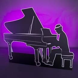 Grand Pianist Silhouette Kit