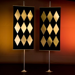 Gleaming Harlequin Banners Kit (set of 2)