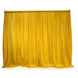 Metallic Gold Easy-Up Fabric Backdrop