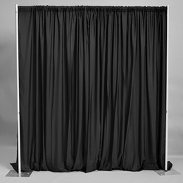 Black Easy-Up Fabric Backdrop