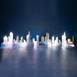 Shiny Silver City Kit (set of 2)