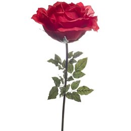 Jumbo Red Rose, 65 in.