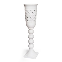 Plastic Urn with Stones, 11 in. x 43 in.
