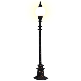 Single Round Bulb Lamppost