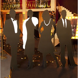 We Love the Theatre Silhouettes Kit (set of 4)