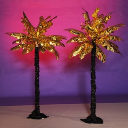 Glamorous Golden Palm Trees Kit (set of 2)