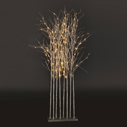 Small Silver Sparkle Tree Cluster