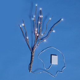 Small Light-up Glitter Branch