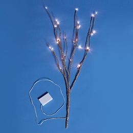 Large Light-up Glitter Branch