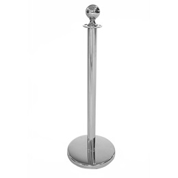 Shiny Silver Stanchion