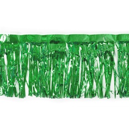 30" Metallic Fringe - Green