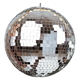 16 inch Mirror Ball with Turner