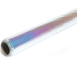 Clear Iridescent Roll - 35 inch x 100 feet