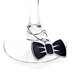 Glassware Charm - Bow Tie