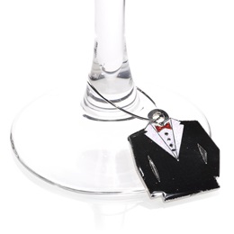 Glassware Charm - Tuxedo