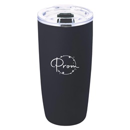 Black Noir Travel Tumbler With Prom Design