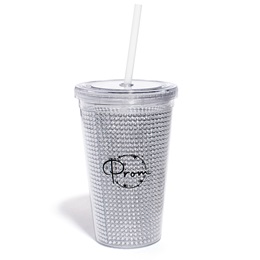 Bling-Around Tumbler With Prom Design